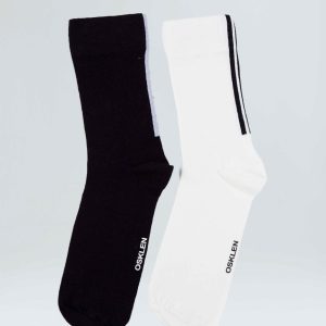 MEIA LISA VERTICAL STRIPE PB